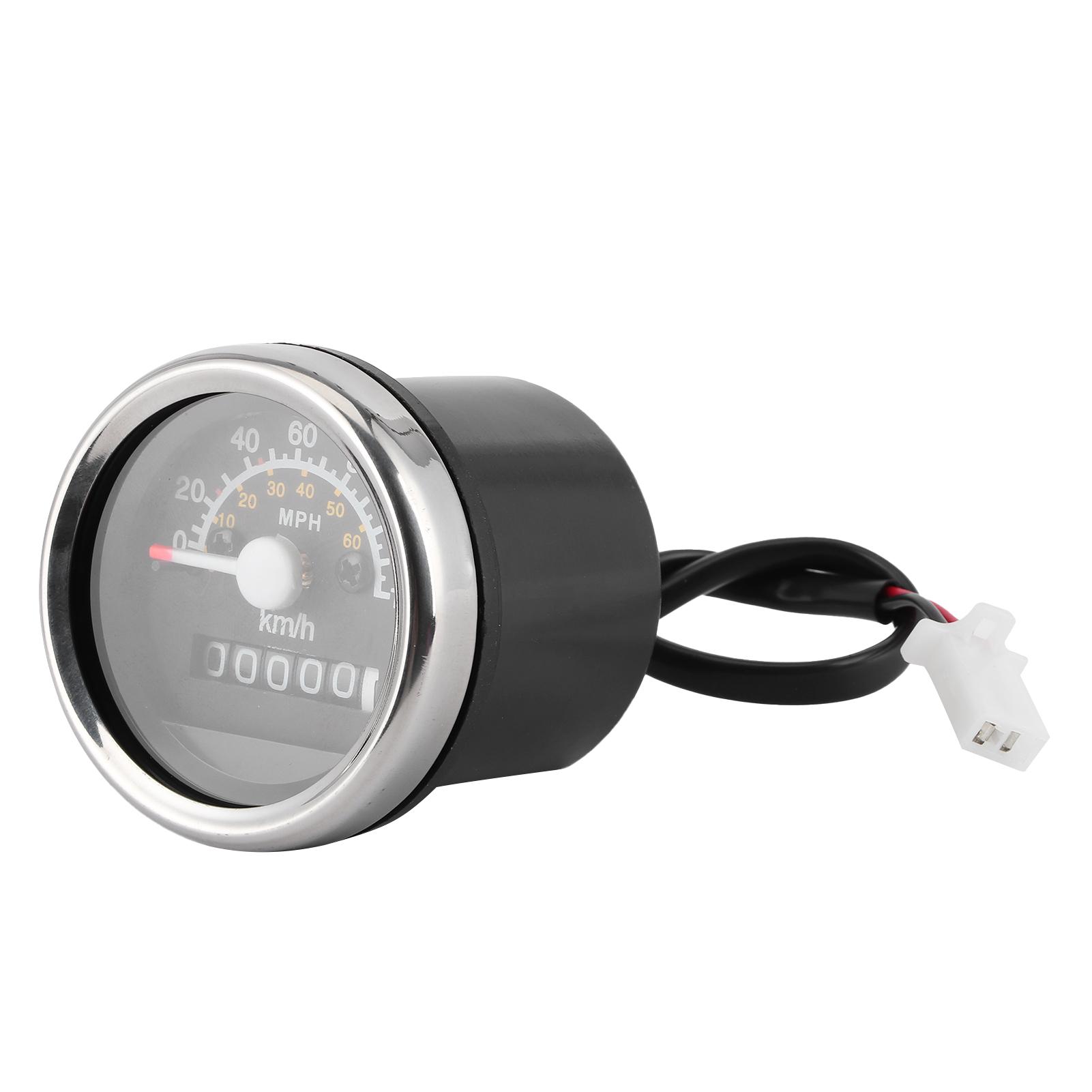 

Мотоциклетный спидометр одометр 12 В 99999 км 0120 км/ч Круглый прибор со светодиодной подсветкой
