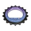18T Bicycle Jockey Wheel Rear Derailleur Ceramic Pulley Bike Guide Dual-color Oxidation for Shimano R8000/7000 Bicycle Parts
