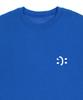 GRAVER [Unisex] Small Double Drawing Smile Sweatshirt_Cobalt Blue