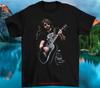 Dave Grohl Signature Schwarzes Baumwoll-T-Shirt Größe S5XL Eg913