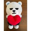 Used BIGBANG KRUNK Heart Hug Plush Toy Daesung D-LITE