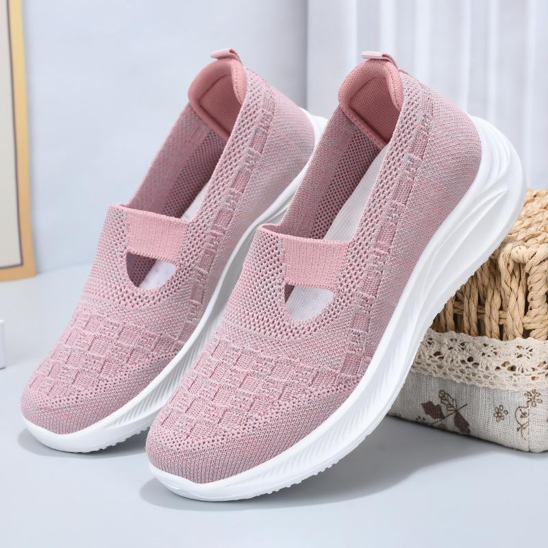 Women Vulcanized Shoes 2024 High Quality Women Sneakers Slip on Flats Shoes Women Loafers Walking Outdoor Casual Shoes