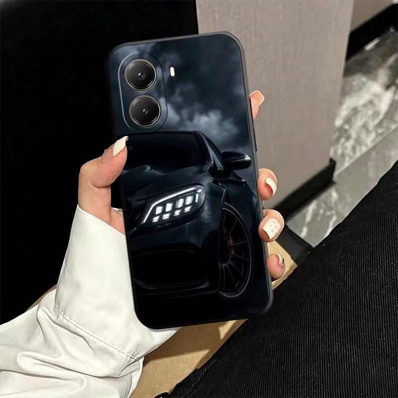 Sports Car Cool Taillight Soft Phone Case for Xiaomi Poco X5 X6 X7 X8 Pro Max X3 F7 F8 Ultra M8 M7 M6 M5 Redmi 15 15C 14C 13C 12