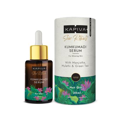 Kumkumadi Glow Serum 30 Ml Pack For Brighter Skin Natural Hydration Radiance Boost