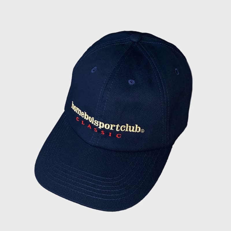 

homeboisportclub logo cap - navy OS