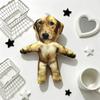 Wire Skeleton Abstract Twist Keychain Animal Figure Funny Cat Toy Kawaii Dog Pendant Doll  Children