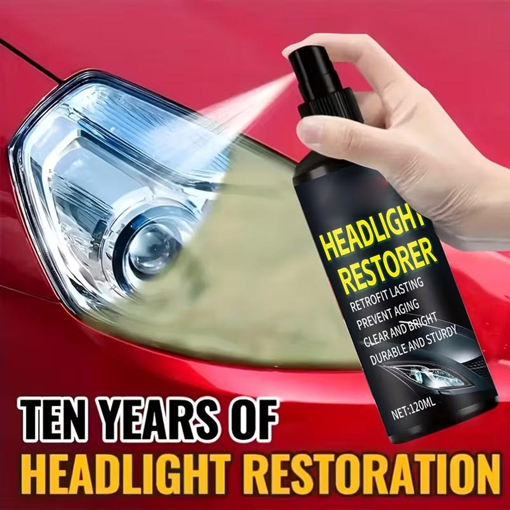 Headlight And Refurbishment Kit; Headlight Kit; Car, Truck, RV Polishing And Cleaning Agent,100ml,