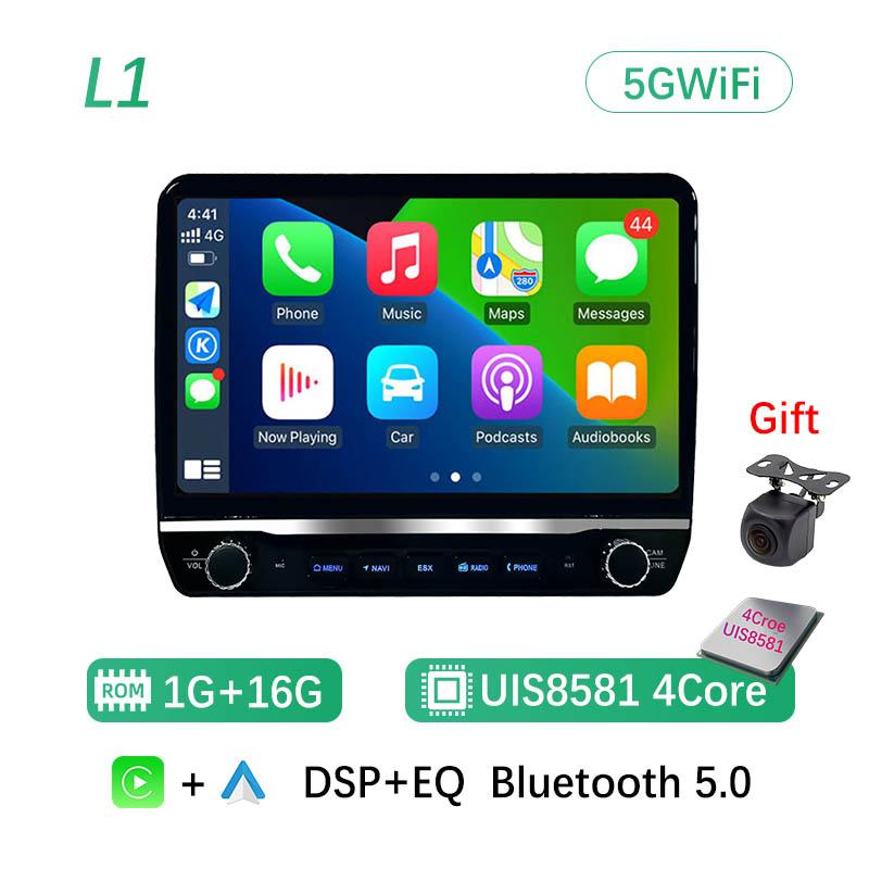 Two Buttons Android Car Multimedia For 9/10 Inch Universal 2din Multimedia Video Player Head Unit Radio Stereo Wireless CarPlay
