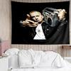 Eminem Tapestry for Bedroom Aesthetic Classroom Tapestries Wall Hanging for Living Room Dorm Office,Ideal Creative Gift