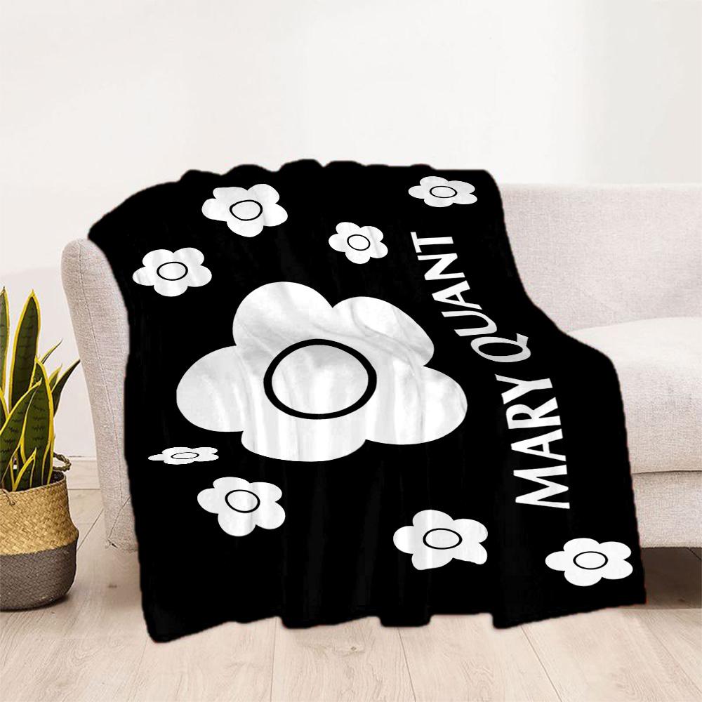 Flower Power Fashion Flannel Blanket-Soft and Suitable for Sofas,Beds,Offices,Travel,All Seasons,Great Gift for Holidays and Birthdays.
