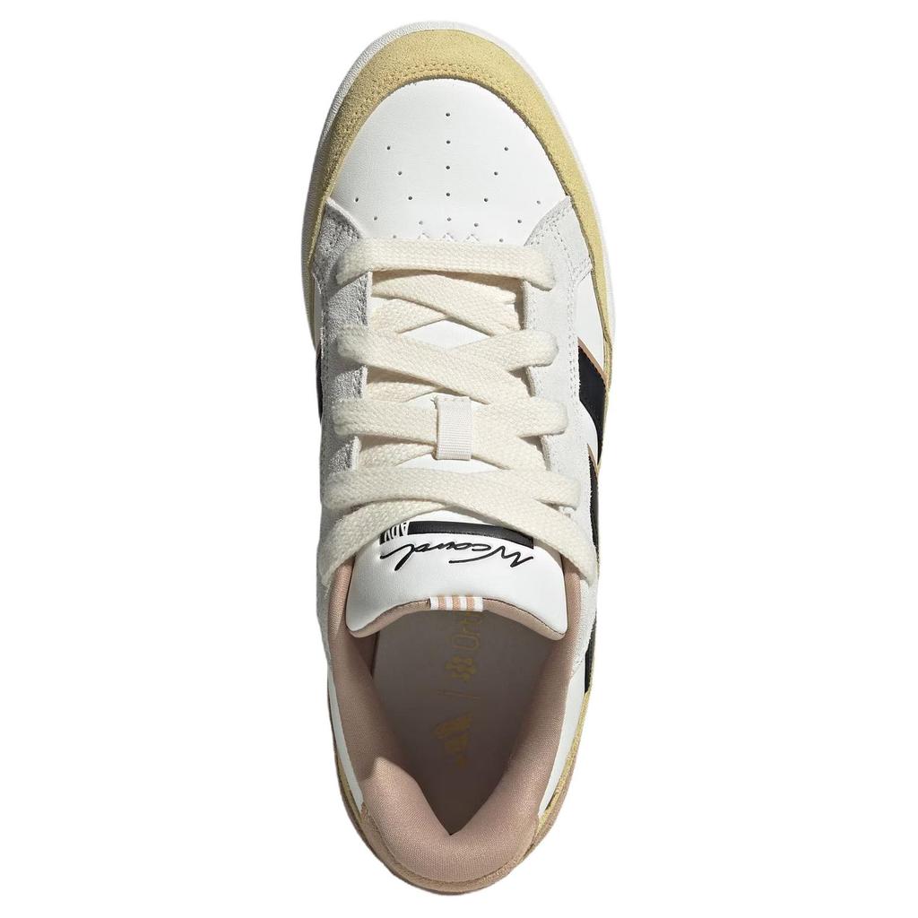 Adidas Wcard Adv Leather Versatile Comfortable Durable Low-Top Skate Shoes Unisex Skate Shoes Bright-White JQ4534