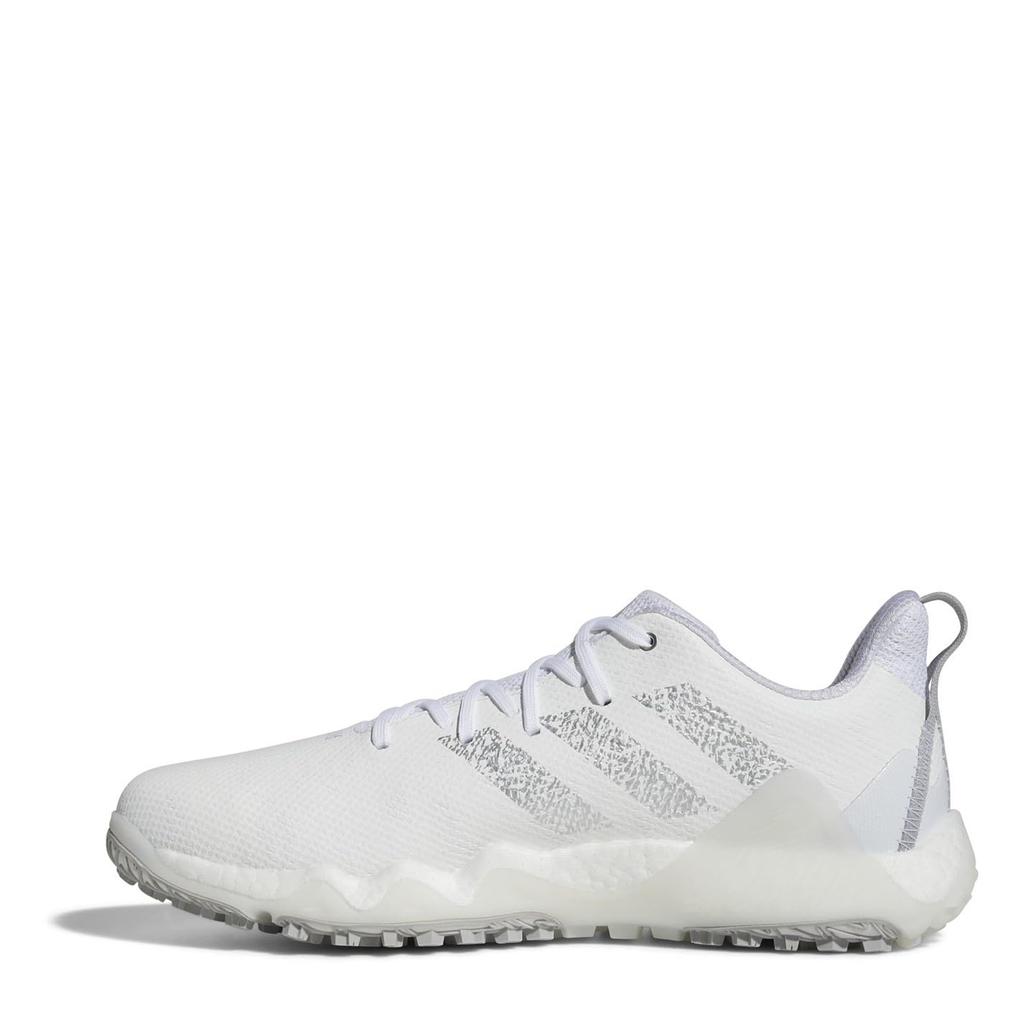 Adidas Men's Code Chaos 22 LVL61 Golf Shoes, Spikeless, GX3932, White/Silver Metallic/Grey Two, 2022 Model, Authentic Japanese Product, Size 30.5