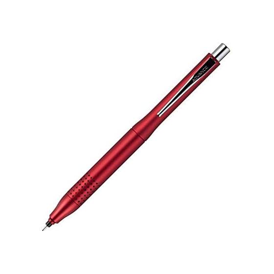 Mitsubishi Pencil KURUTOGA ADVANCE Upgrade Model 0.5 Red M510301P.15, Dual Speed Engine, Punching Grip, Low Center of Gravity Design, Smart Design