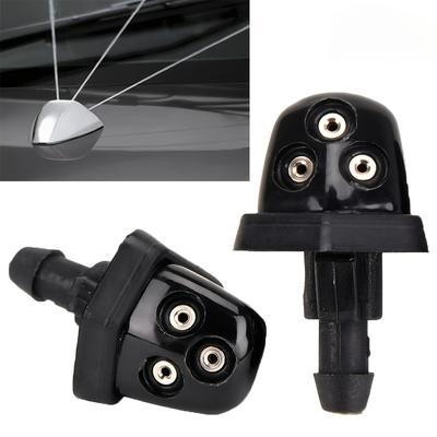 1pcs Durable ABS Black Windshield Washer Nozzles for Suzuki Grand Vitara MK2 Water Spray Jet Replacement