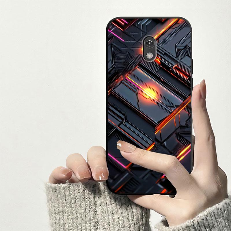 Protezione Per Nokia 215 4G Custodia Per Nokia 225 4G Antiurto Morbido Silicone Cover Posteriore TPU Custodia per Telefono Fiore Gatto Antipolvere Bumper