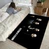 S-System Of A D-Down Band Floor Mat Soft Thickened Absorbent Non-Slip Bedroom Living Room Door Mat Home Decor Flannel Rugs