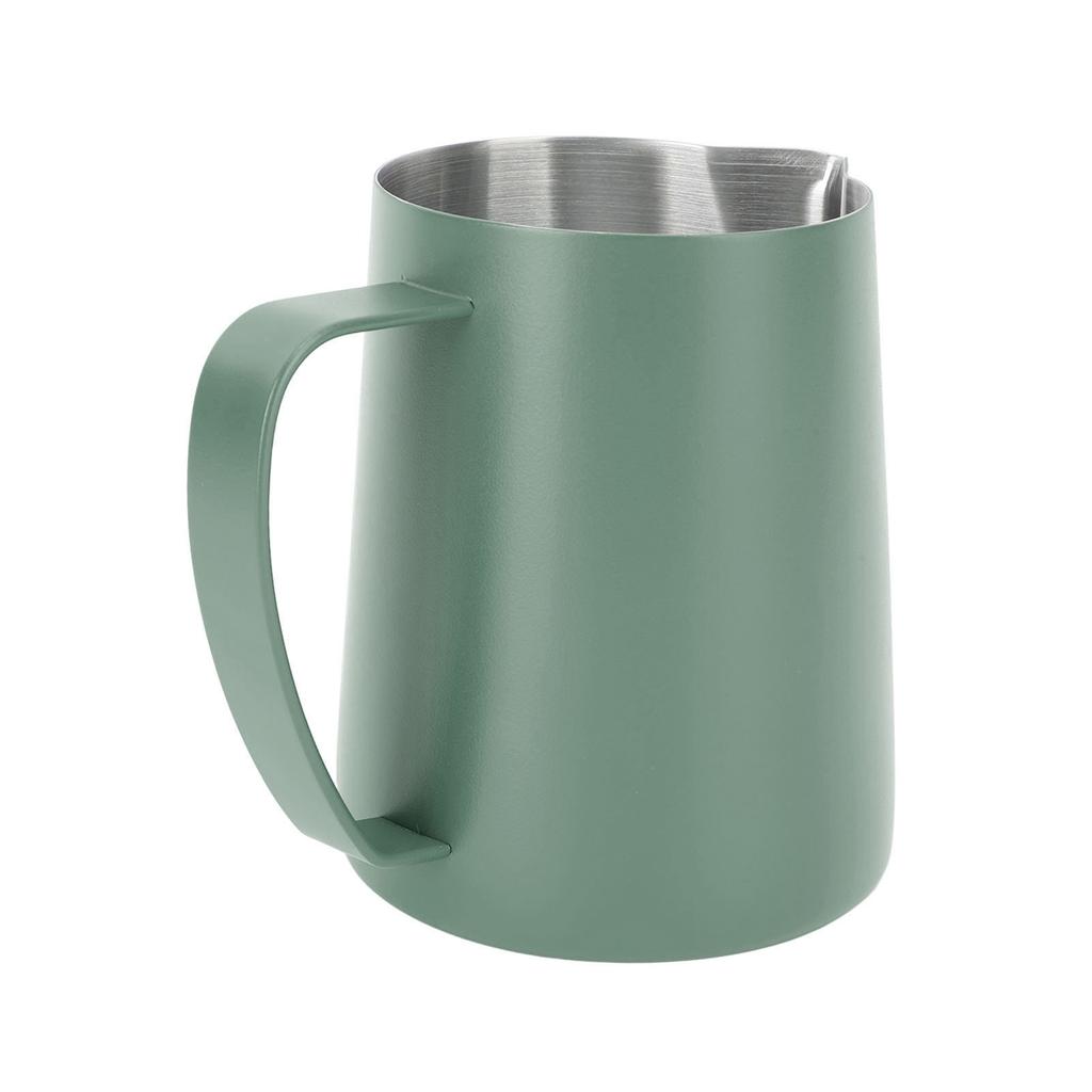 600ML Nádoba na pěnění mléka 304 Nerezová ocel Džbánek na pěnění mléka Špičatá hubička Džbánek na Latte Art s vnitřní stupnicí