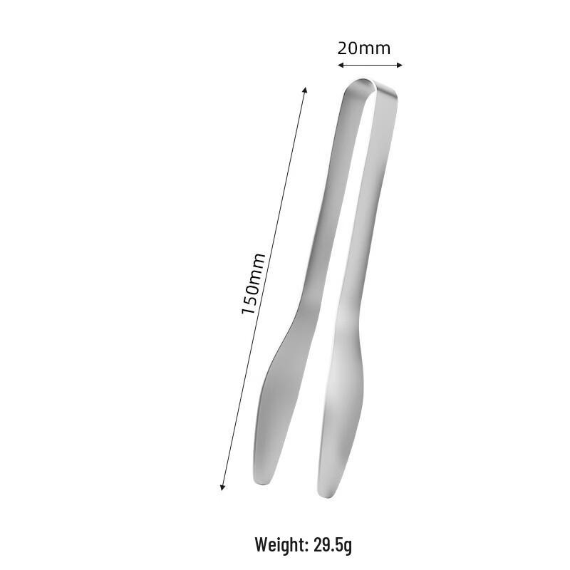 Pinces alimentaires en acier inoxydable