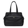 Versatile Solid Color Women's Handbag Waterproof Large Capacity Top Handle Bags Multi-Layer Canvas Bag for Women