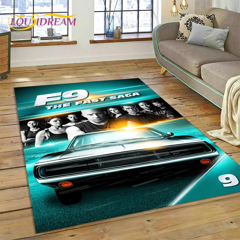 

Fast & Furious X 10 Vin Diesel Movie Carpet Rug for Bedroom Living Room Home Sofa Decoration,Children Game Large Decor Floor Mat 40x60cm( 15x23in )