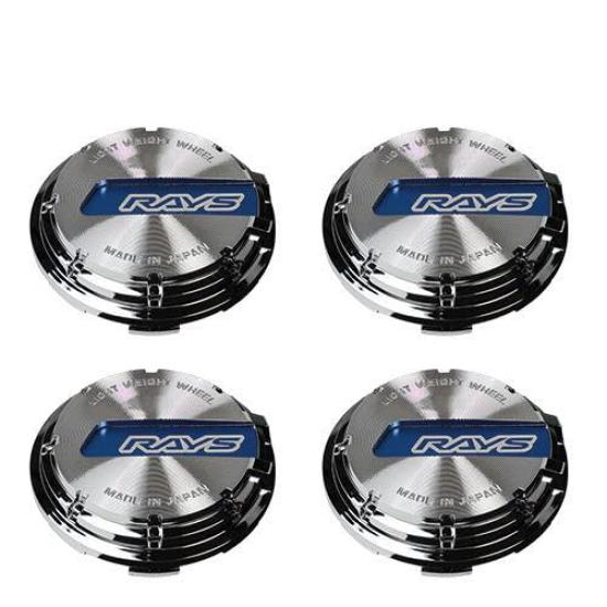 RAYS Gram Lights Center Cap 17 of No. Chrome/BL (Set 4) 61025000005BC-4
