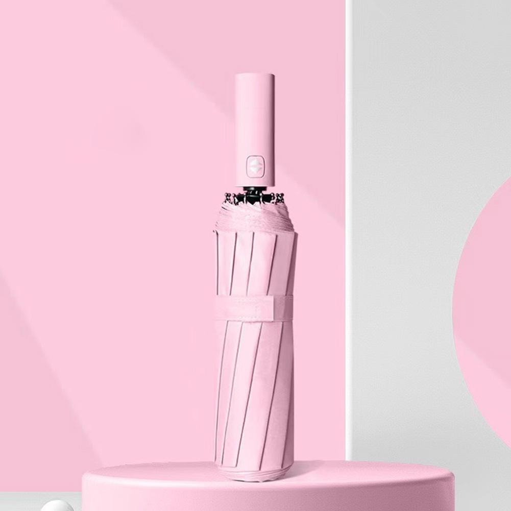 40 Inch Extra Large Windproof Golf Umbrella UV Protection Automatic Open Double Canopy Vented Sun Rain Triple Folding Umbrella