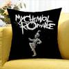 MCR Fan Icon My CChemical Romance   Various Sizes Square Pillow Case For Car Home Bedchamber Decor