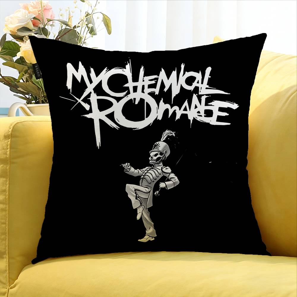 MCR Fan Icon My CChemical Romance Various Sizes Square Pillow Case For Car Home Bedchamber Decor