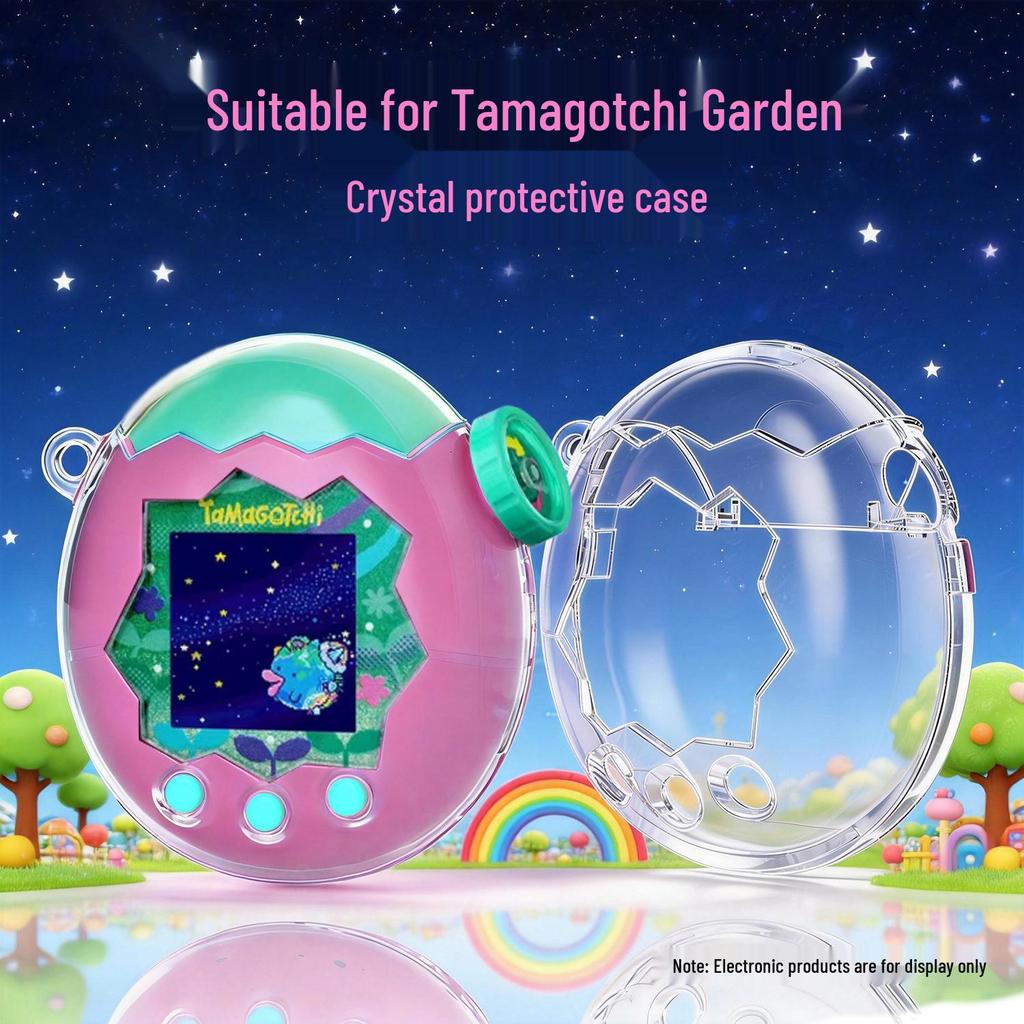 Carcasă Transparentă Anti-Cădere Joc Tamagotchi Happy Park Paradise