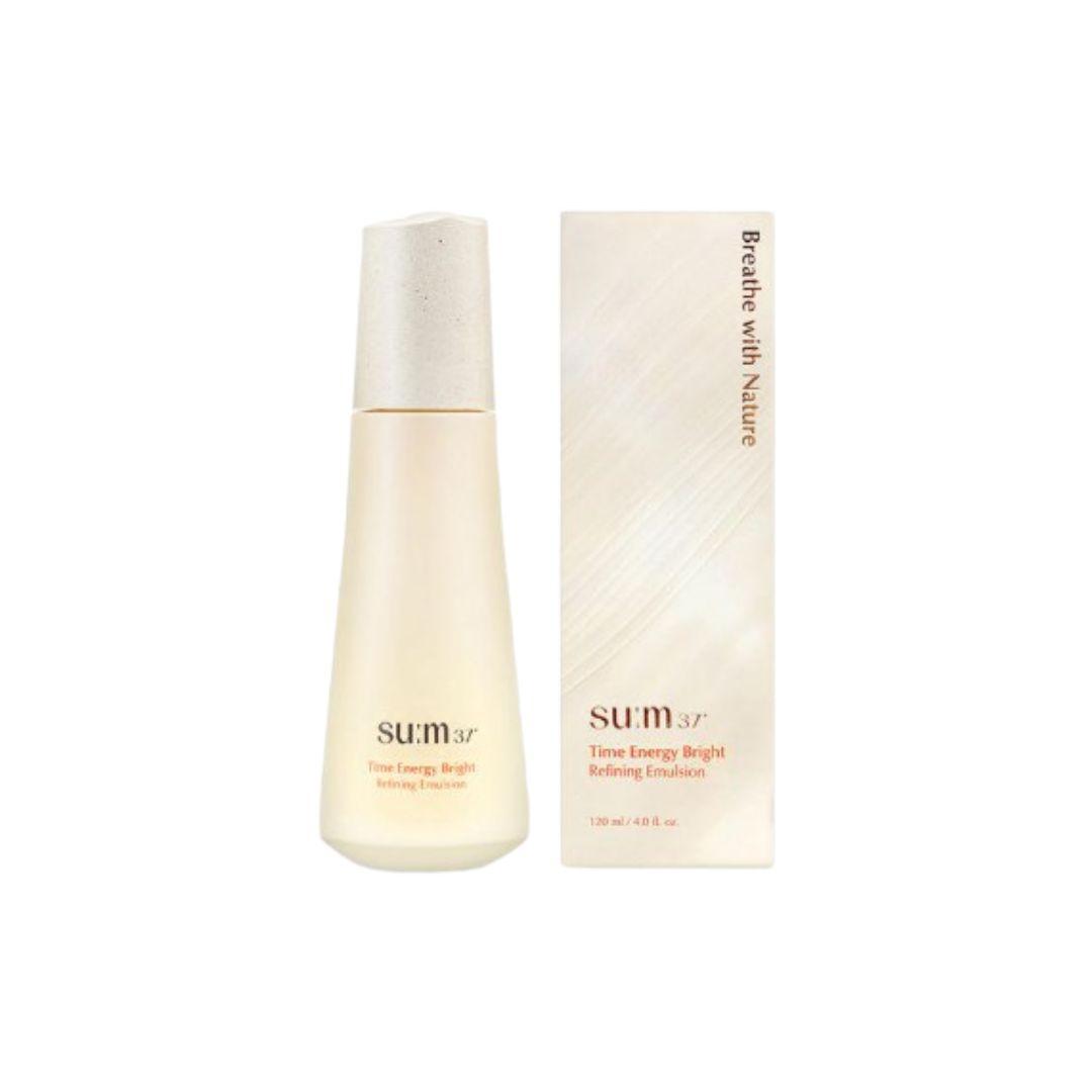 SU:M37 Time Energy Bright Refining Emulsion Hydrating Brightening Lotion 120ml