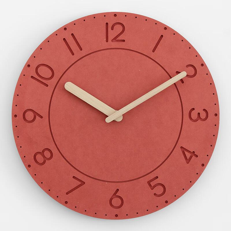 Oujiewang Современные минималистичные настенные часы без сверления