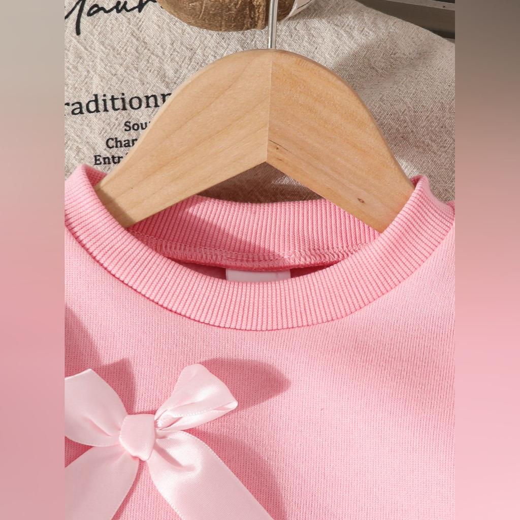 Kids' Long-Sleeve Top Set - Casual, Stylish & Versatile Children's Outfit