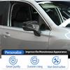 Door Rear View Mirror Cover Compatible with Subaru Forester 2019-2024 with Turn Signal/Crosstrek XV 2018-2023, ABS Side Door Rearview Mirror Cover