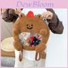 Cute Plush Bear Backpack With Large Capacity For Daily Use And School Commuting