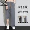 Men's Ice Silk Quick-Dry Casual Pants