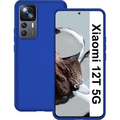 Protective Case - E.F.CONNECTION - Xiaomi 12T - Silicone - Shockproof - Blue