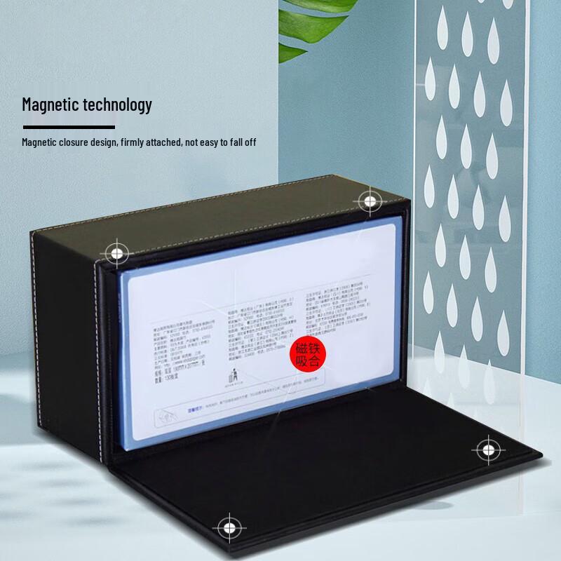 Large Leather Tissue Box Holder