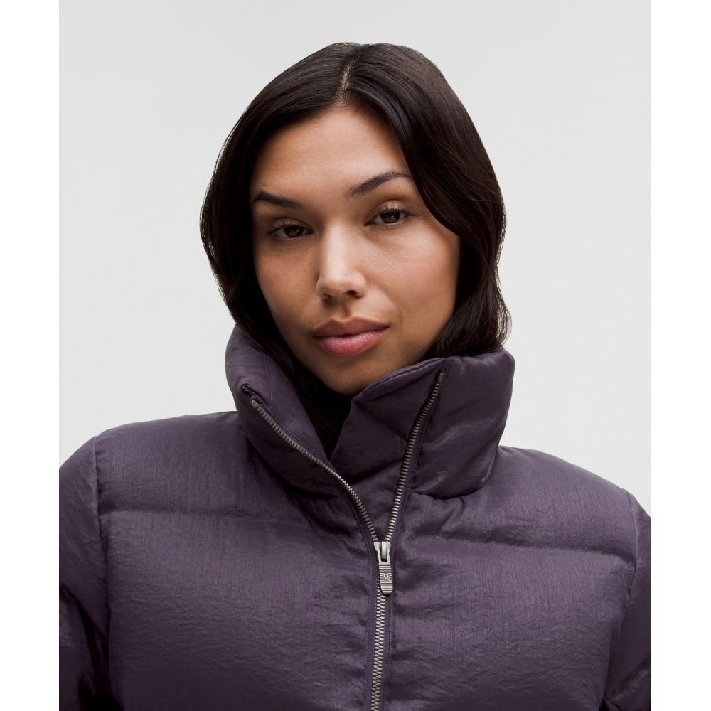 Lululemon Wunder Puff 600 Down Fill Jacket  Shine Atmospheric Purple