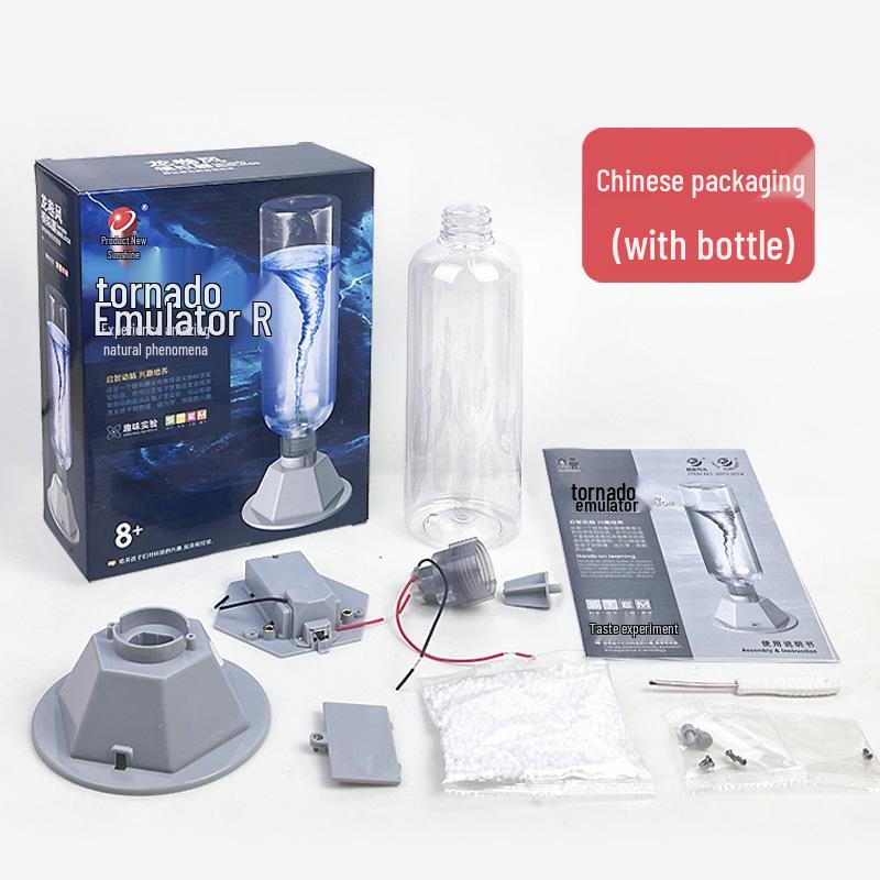 DIY Water Tornado Simulator for Primary School Science Experiments