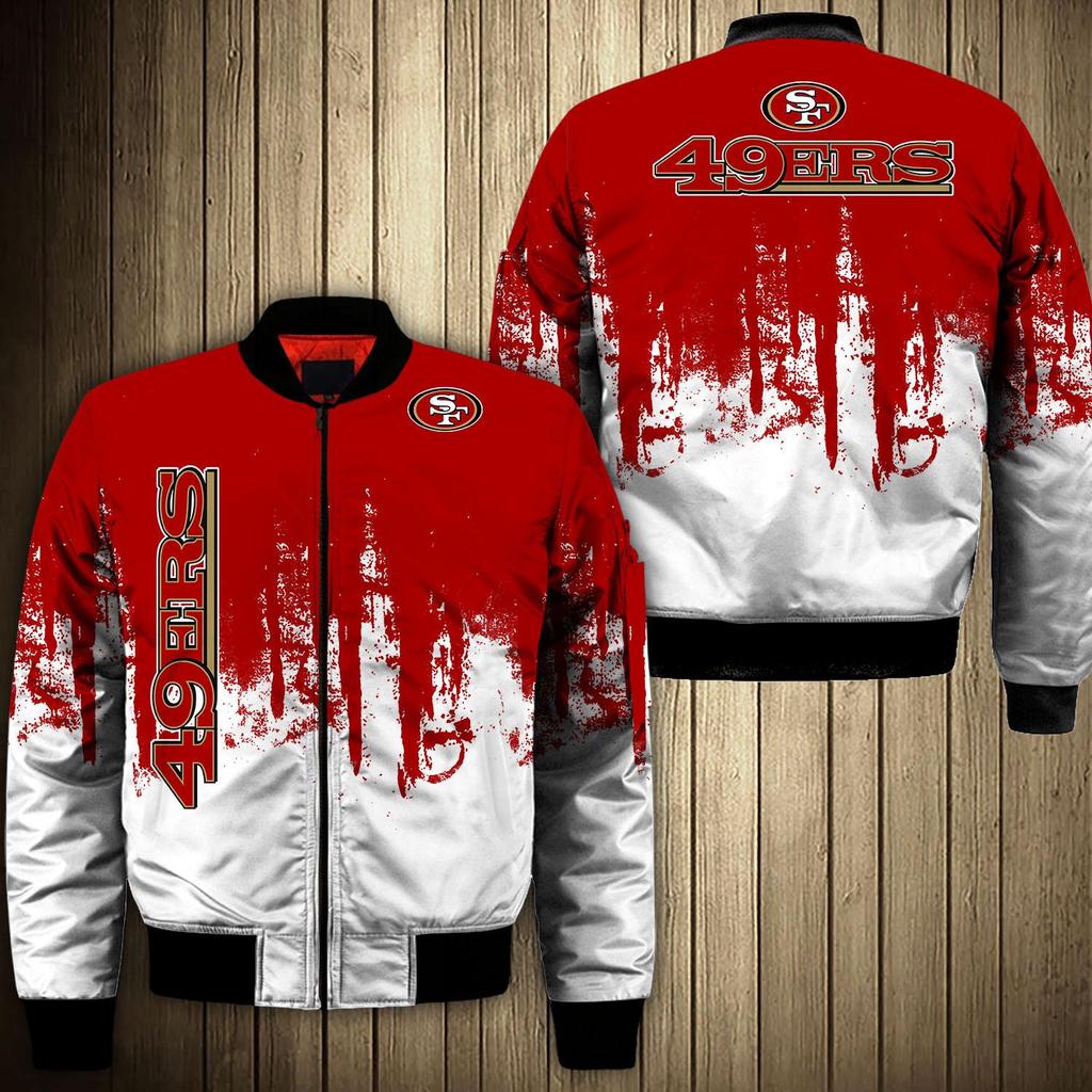 Veste de vol de football américain imprimée en 3D avec ajout de coton pour l'hiver