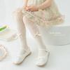 Children's Pantyhose Women's Ballet Style Bow Stockings Jacquard Lolita Princess Children's Summer Thin Base