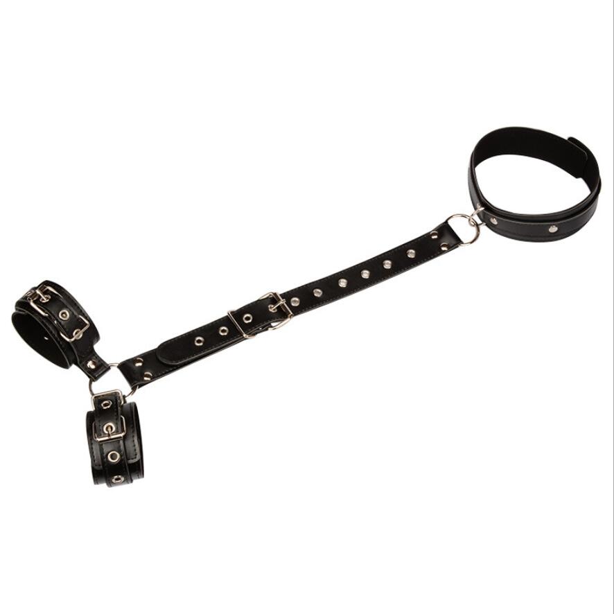Sexy Handcuffs Collar Adult Games Fetish Flirting BDSM Sex Bondage Whip Slave Sex Toys For Woman Couples Gay Erotic