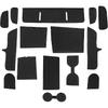 LUWU per Accessori Tucson 2024 - per Hyundai Tucson Limited 2022 2023 2024 Tappetini per Slot Porte 2024 Tucson Hybrid Sottobicchiere per Portabicchieri Centrale
