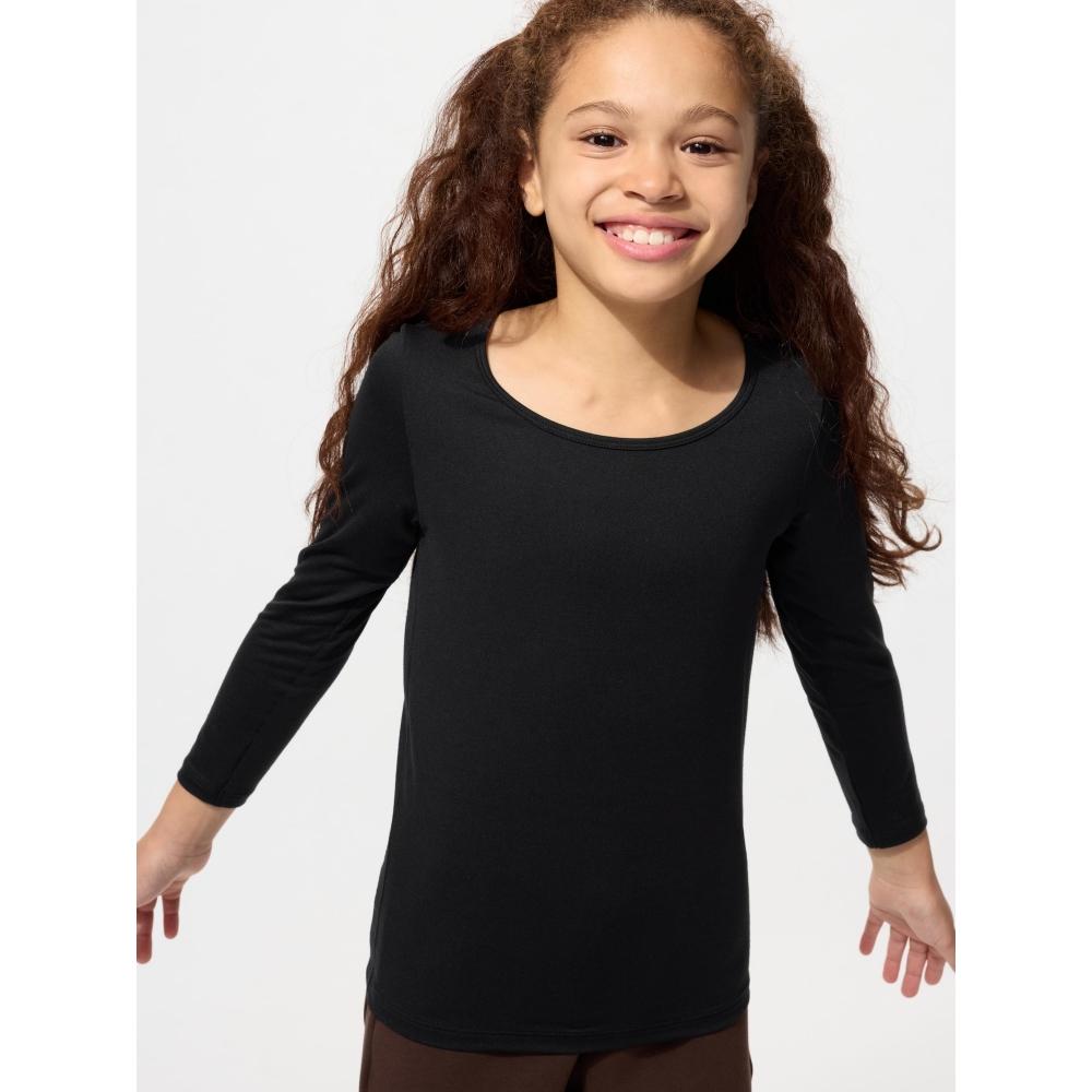 Uniqlo Kids HeaT Tech U Neck T  Long Sleeve 