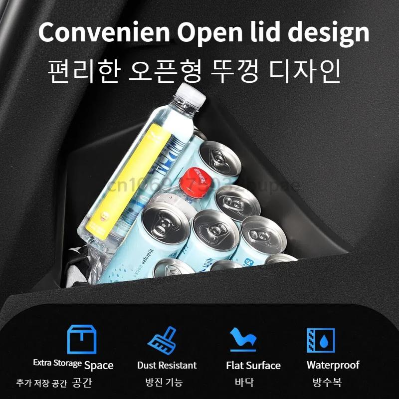 Xiaomi For Tesla New Model YL Launch 2026 Car Trunk Side Storage Box Cover Plate Organizer Car Trunk Side Storage Box Refit Accessories