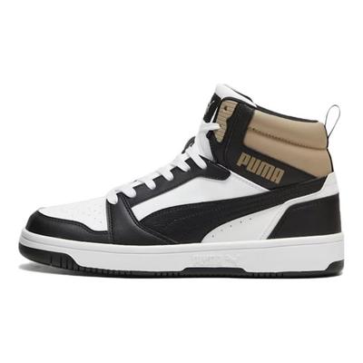 Rebound Comfortable Versatile Low-Top Durable High-Top Sneakers Unisex Sneakers Black White 392326-22