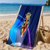 Club Vill-arreal Crest Design Beach Towel Microfiber Beach Towel, Lightweight and Quick-Dry, for Summer Travel, Swimming Pool Fan Birthday Gift