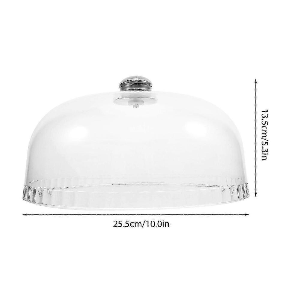 2026  Reusable Acrylic Cake Dome for Food Protection with Handle