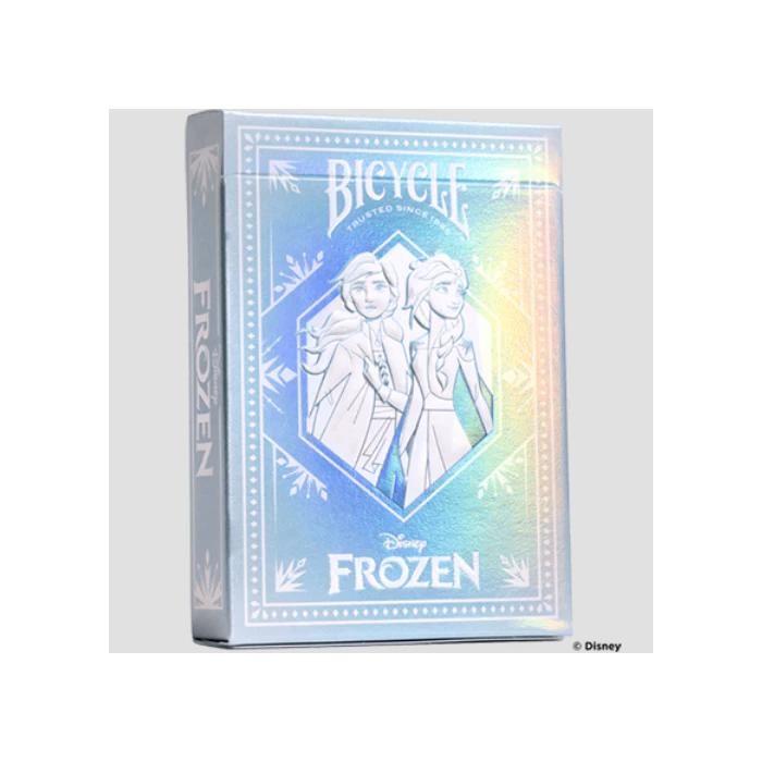 Jeux de société-jeu de cartes - bicycle - la reine des neiges