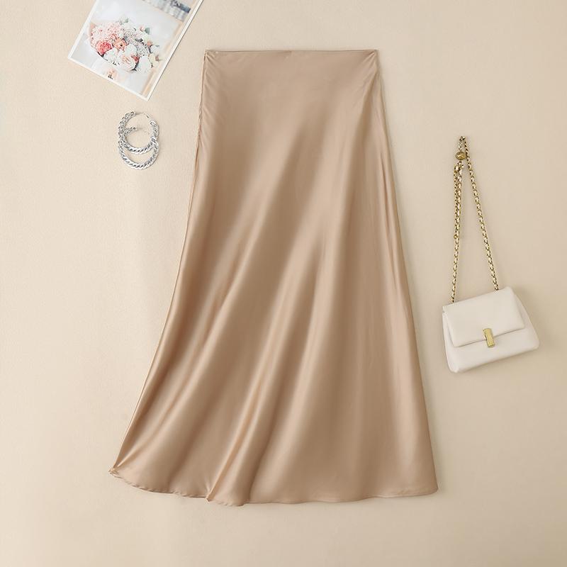 ZANZEA Dámské ležérní jednobarevné volné dlouhé sukně